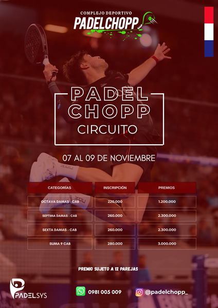 CIRCUITO PADEL CHOPP